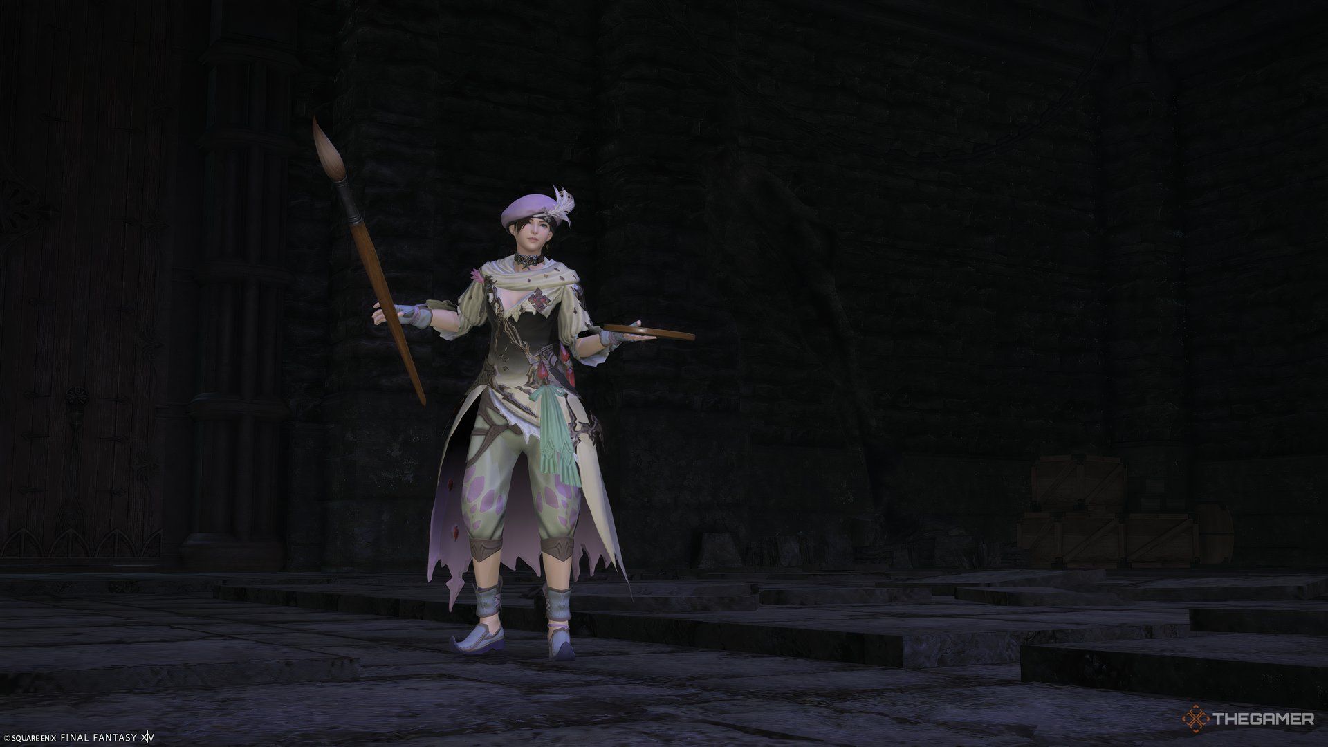 Un Pictomancien dans Final Fantasy 14 Dawntrail.